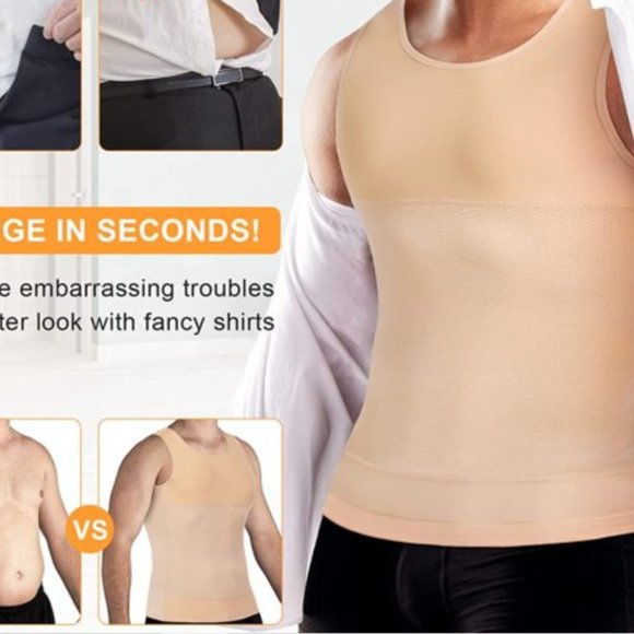 Gotoly Men Compression Workout/Slimming Shirt - Picture 3 of 5